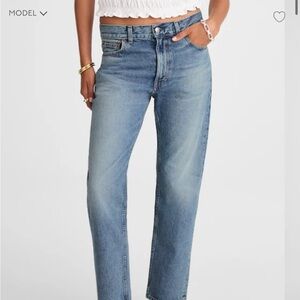 The Low Slung Taper Jean Madewell